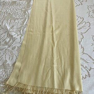 Saks Fifth Avenue Yellow Wrap